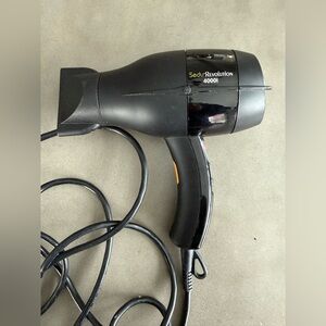 Sedu Revolution 4000i Compact Black Hair Dryer 1875 watts